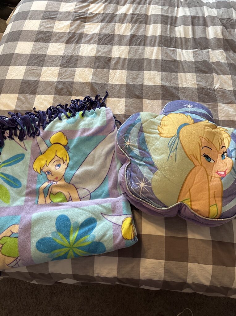 Tinkerbell Blanket And Sleeping Bag