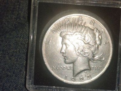 1923 Morgan Peace Dollar (Error)
