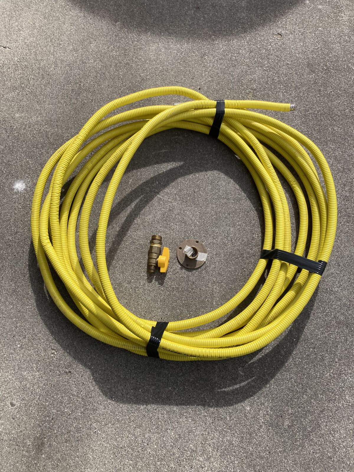 45 ft. HOME FLEX Corrugated Stainless Steel Tubing / CSST with floor valve