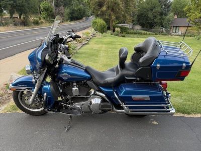 '05 Harley-Davidson Electra Glide Ultra Classic FLHTCUI 33K Miles, Blue