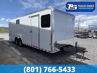8.5x24 American Hauler Eagle HD Office Enclosed Cargo Trailer - 7'0" Interior - 14K GVWR - Barn Doors