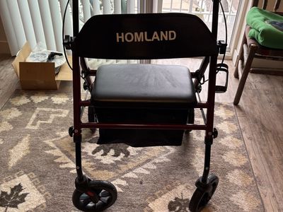 Homland Foldable Walker/ rollator With Seat
