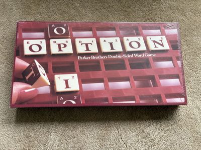 NEW Vintage Option Board Game