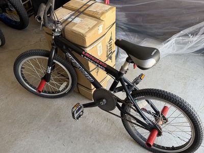 Specialized Vegas BMX Bike Black with Red Pegs