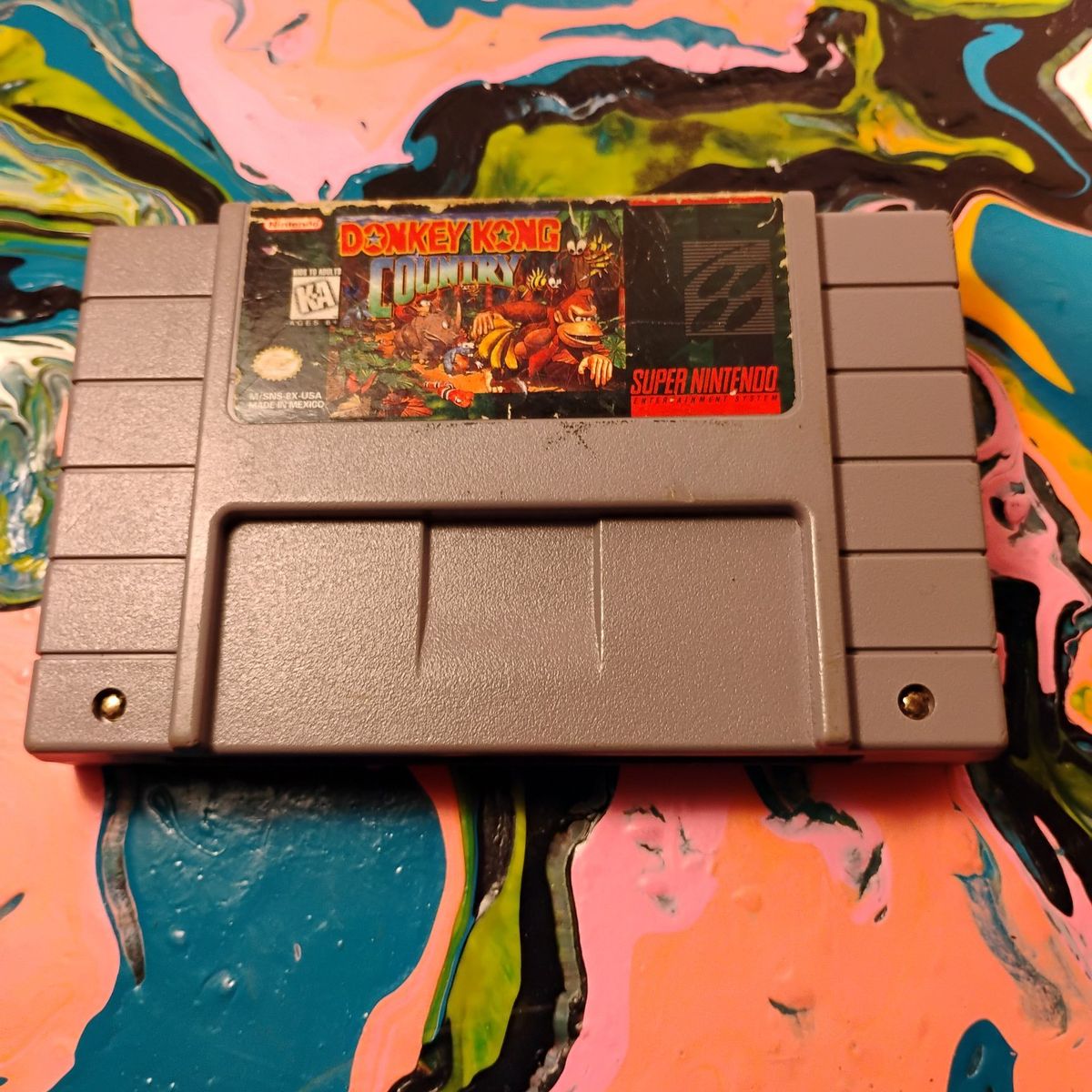 SNES Game Donkey Kong Country
