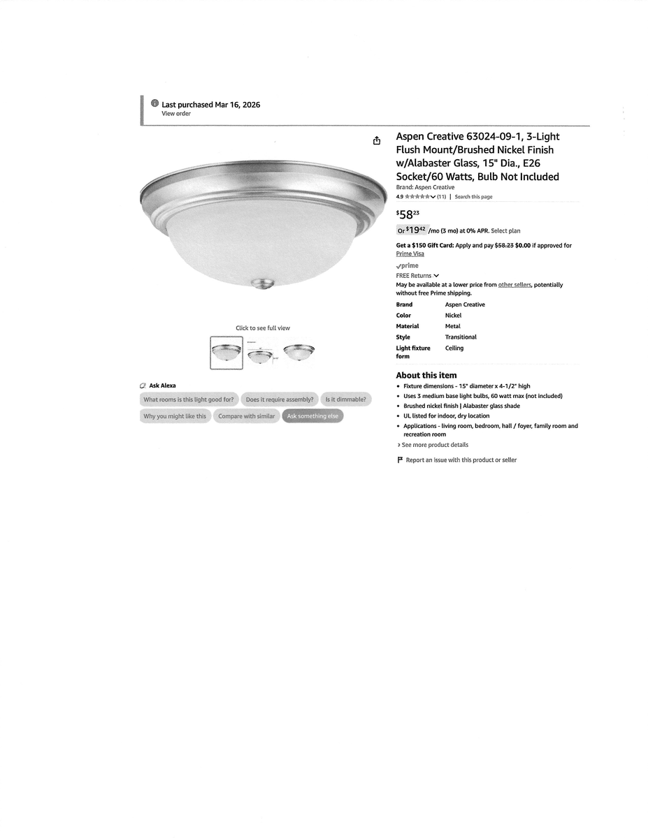 2 3 bulb ceiling light fixtures