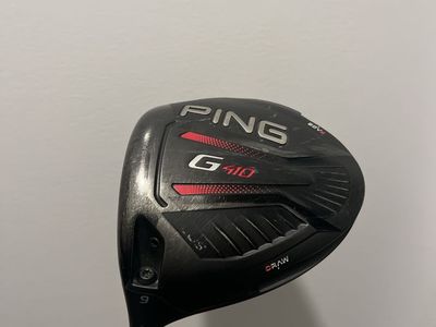 Ping G410 Plus 9* Driver, Tour Chrome X Stiff Flex