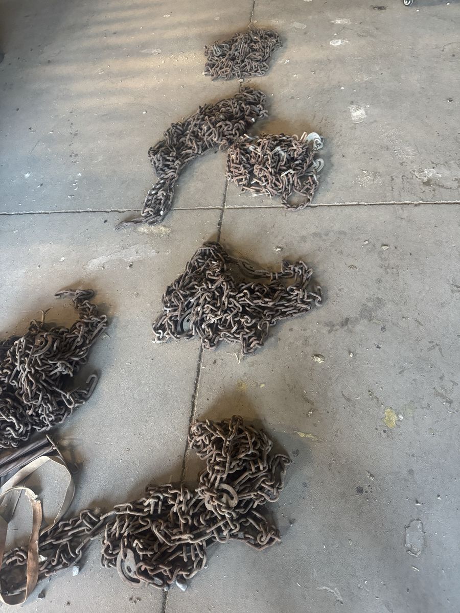 Assorted Heavy-Duty Chains - Bulk Lot or individual for Semi’s, Farm, Towing, or Industrial Use