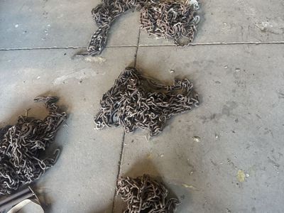 Assorted Heavy-Duty Chains - Bulk Lot or individual for Semi’s, Farm, Towing, or Industrial Use