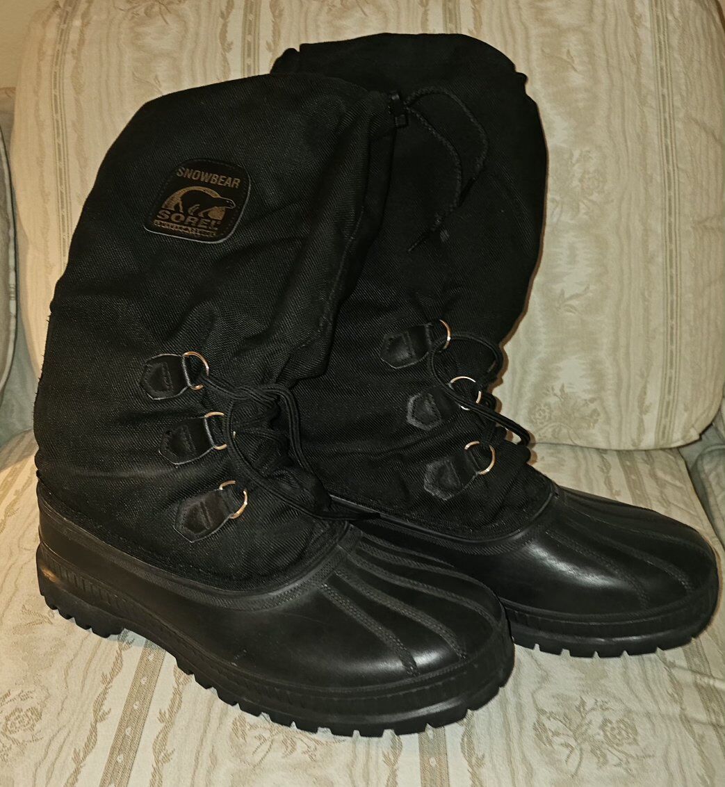 Sorel Snow Bear Boots Size 10