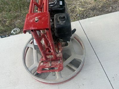 Allen Engineering PRO 424E Walk-Behind Concrete Power Trowel with Honda Engine, 24-inch