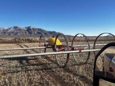 Wheel lines and movers