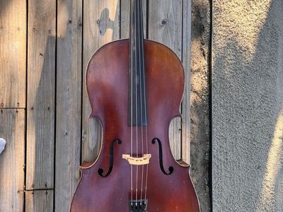 Full-Size Cello with Hard Case and 2 Bows - High Quality Student or Intermediate Musical Instrument