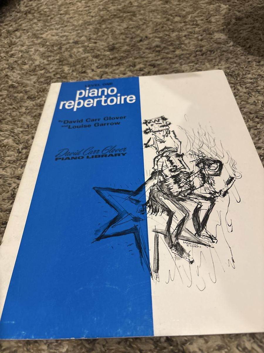 David Carr Glover Piano Library Piano Repertoire Level One Sheet Music Book