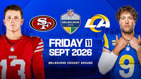 Rams vs 49ers Melbourne 