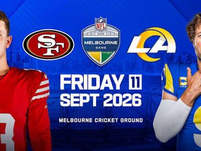 Rams vs 49ers Melbourne