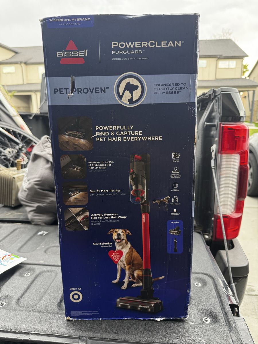 Bissell PowerClean Furguard Cordless Stick Vacuum - New in Box