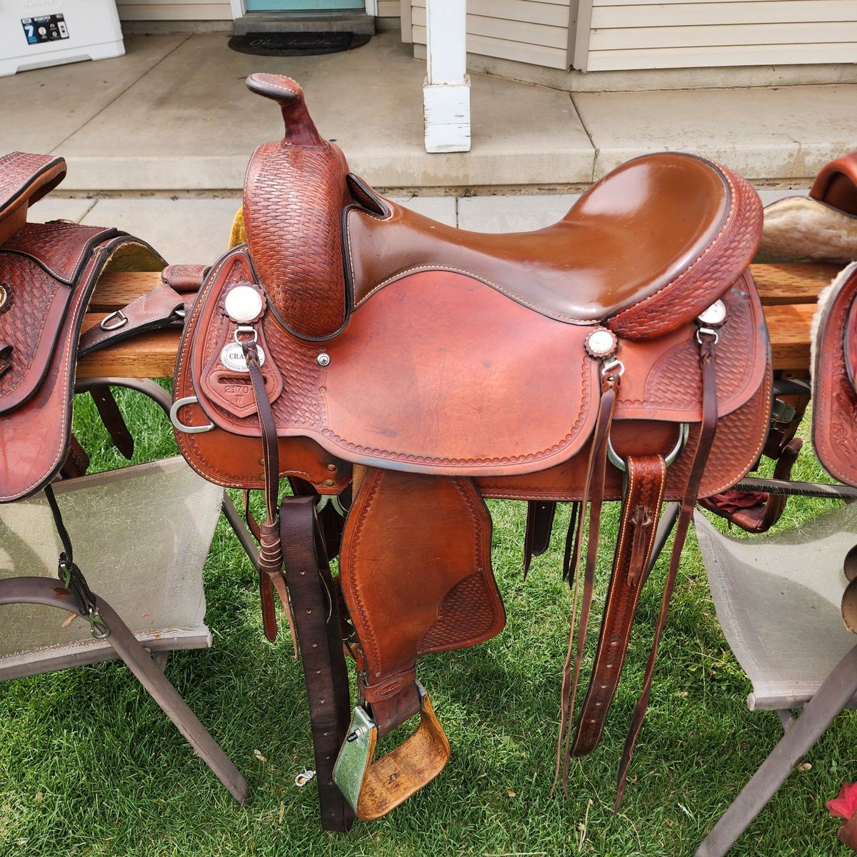 17 inch Crates saddle