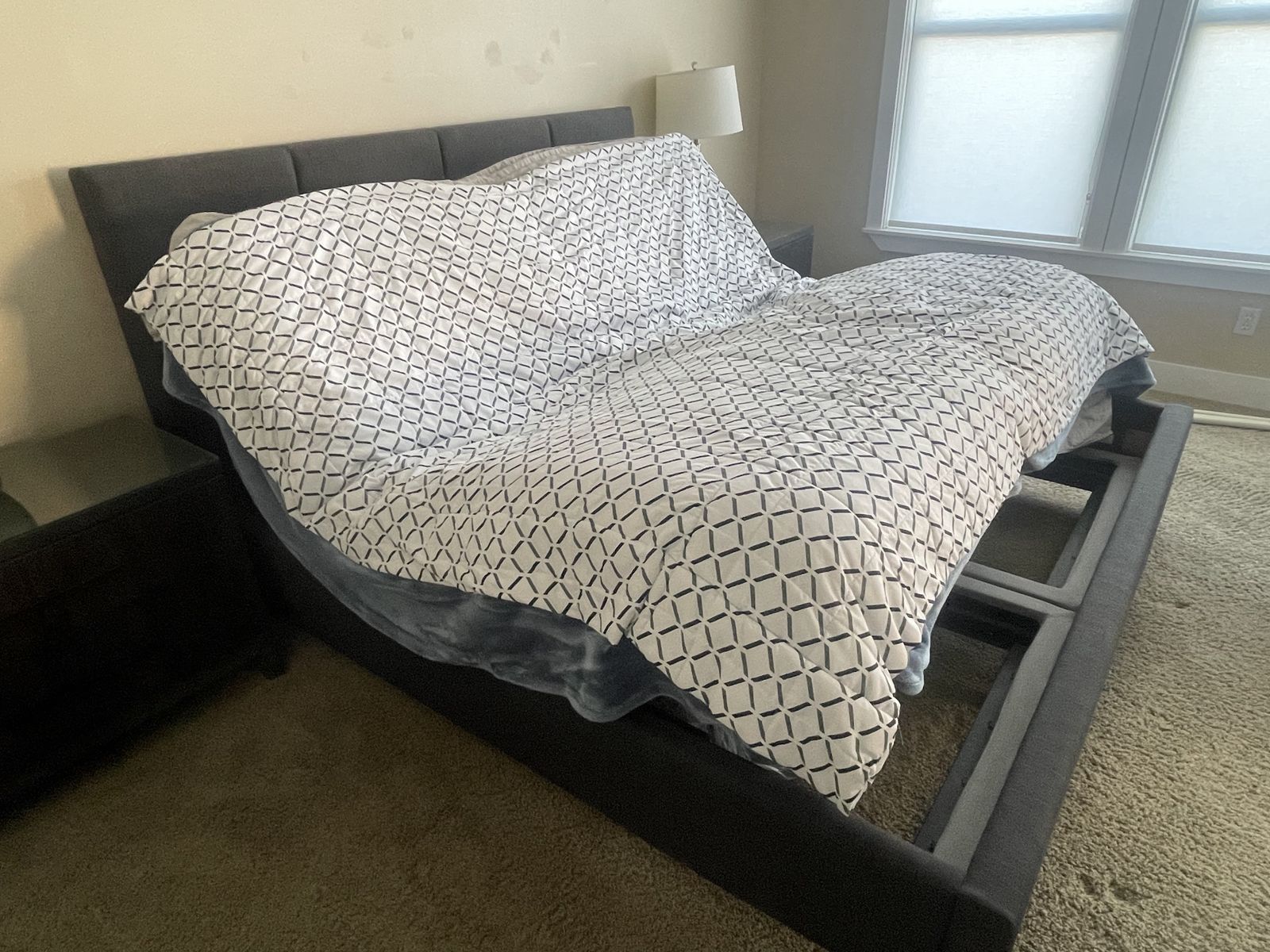 Adjustable Split King Mattress & Frame