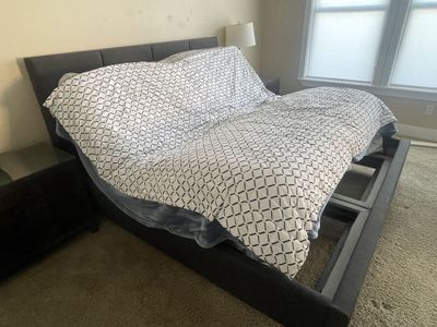 Adjustable Split King Mattress & Frame
