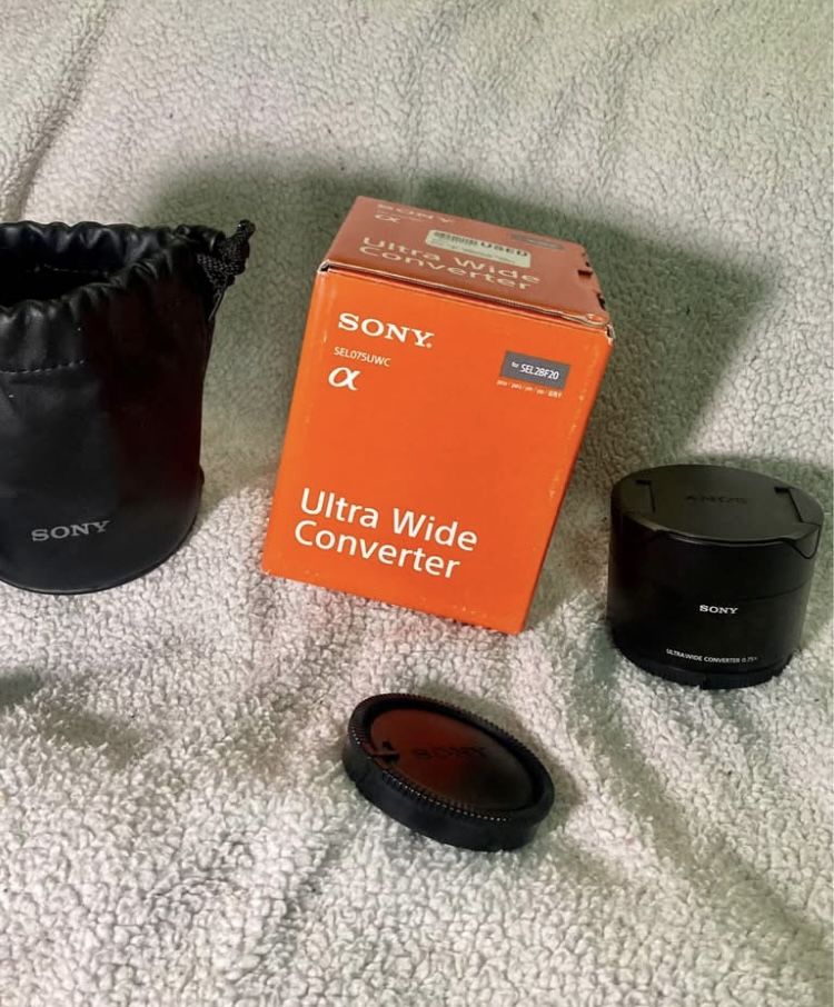 Sony fe ultra wide converter f 2.8