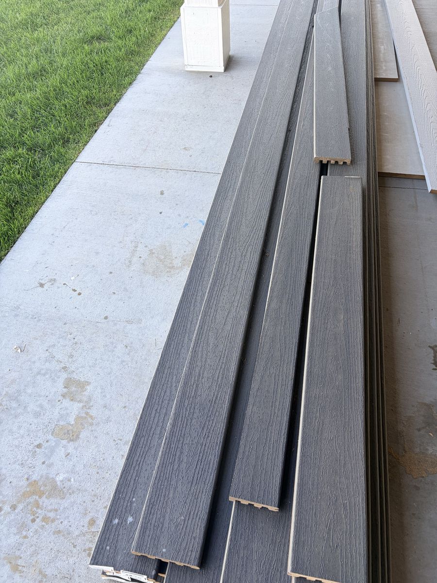 TREX Claim shell decking material