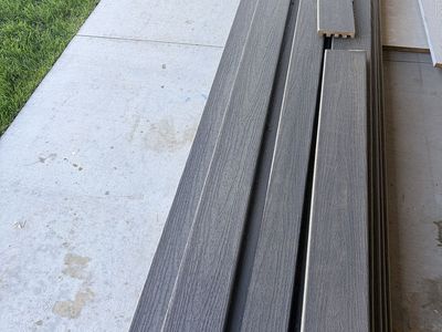 TREX Claim shell decking material