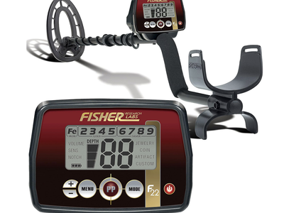 Fisher Research Labs F22 Weatherproof Metal Detector *Closeout*