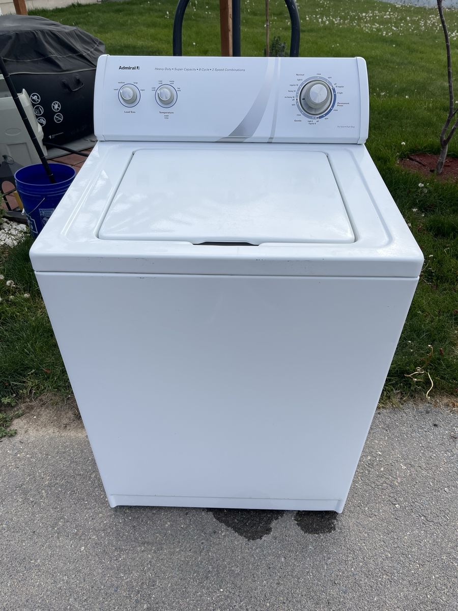 Admiral Top Load Washing Machine – Works Great