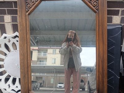 Antique mirror only asking $80!