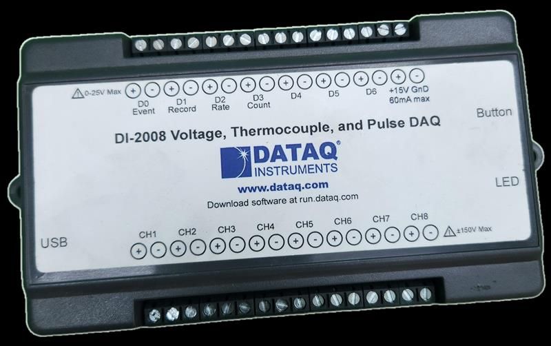 Expandable Thermocouple and Voltage DAQ and Data Logger System