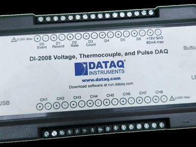 Expandable Thermocouple and Voltage DAQ and Data Logger System