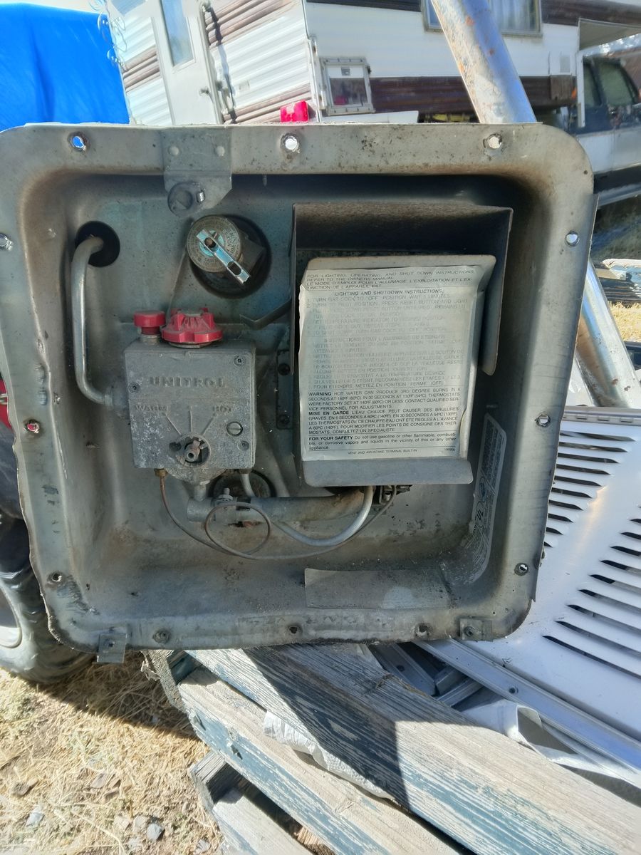 RV hot water heater 