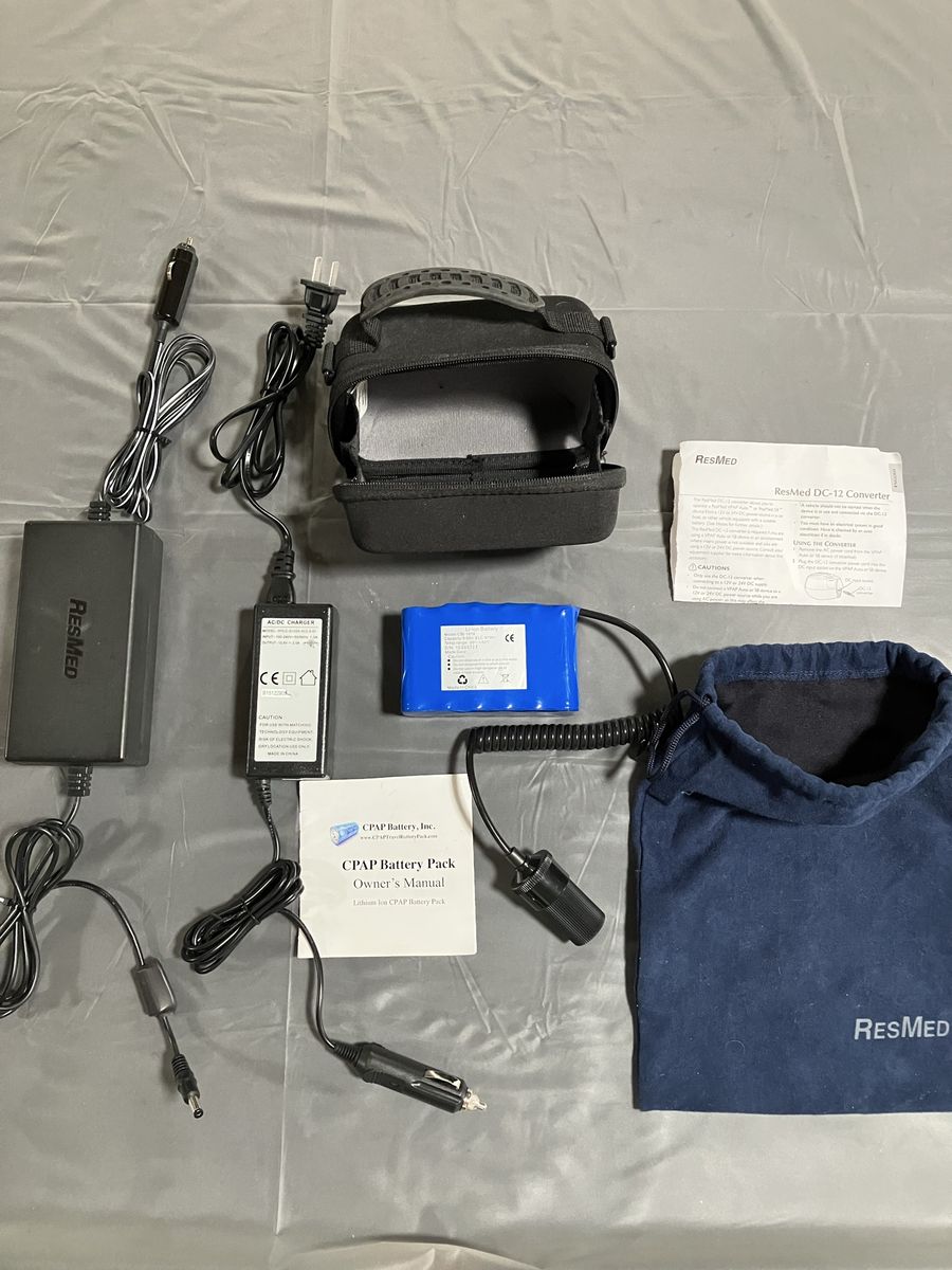 Battery PAC for cpap