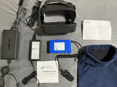 Battery PAC for cpap