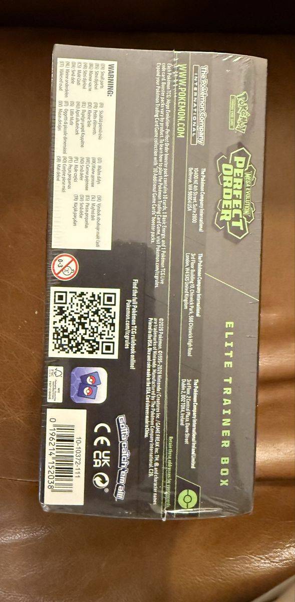Pokemon Perfect Order ETB