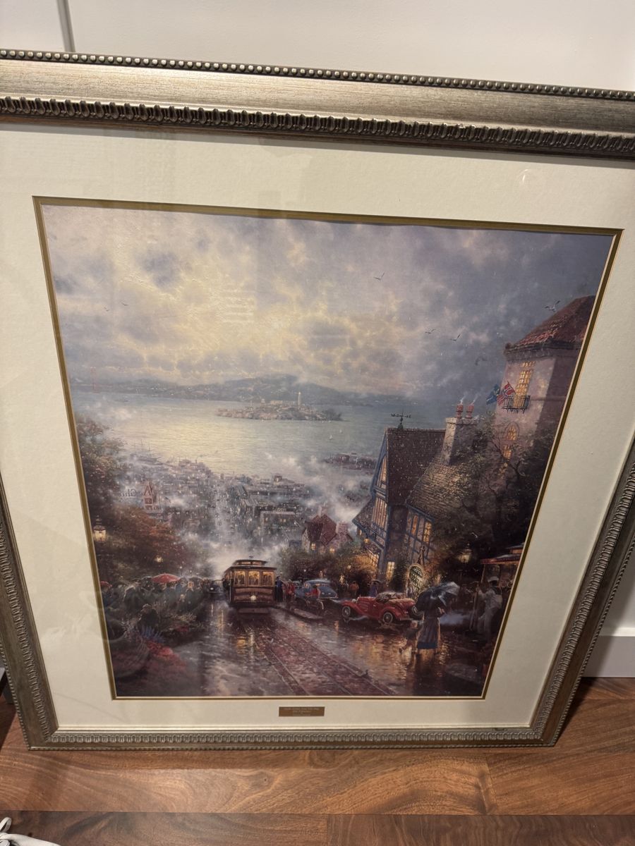 Thomas Kinkade offset Lithograph