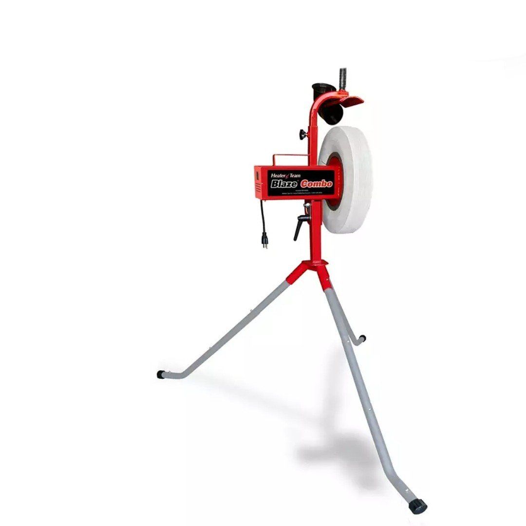 NEW-Blaze Combo Baseball/Softball Pitching Machine