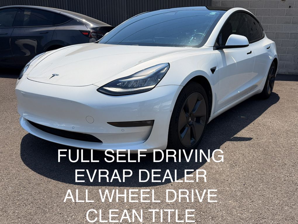 2021 Tesla Model 3 Long Range AWD