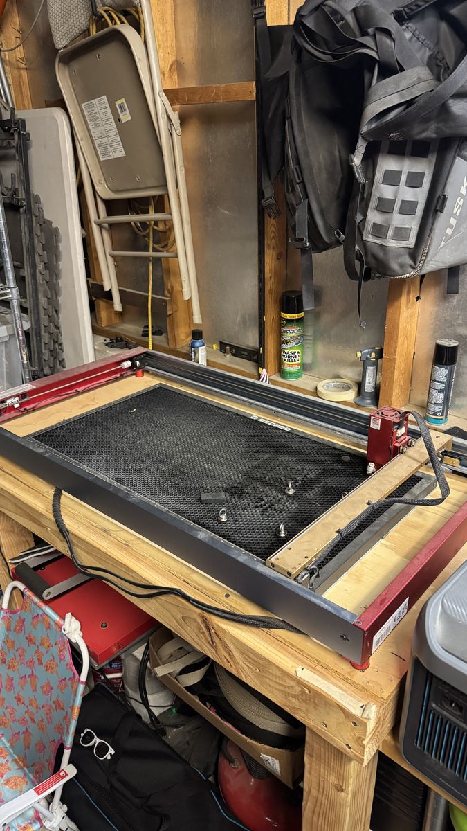 XTool 10W Laser Cutter Extended Rails