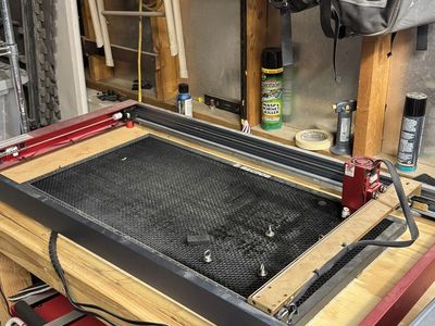 XTool 10W Laser Cutter Extended Rails