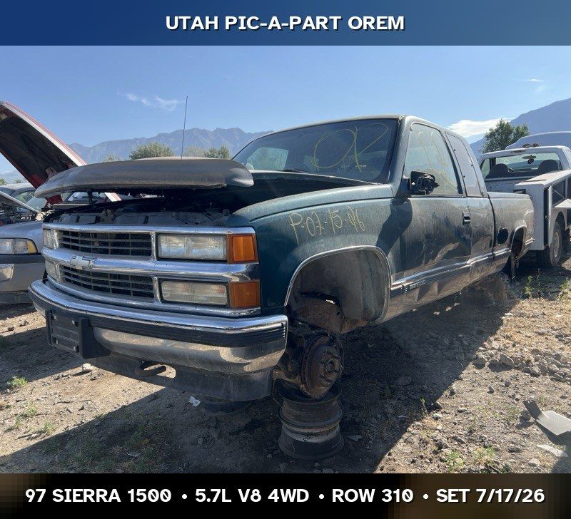 1997 GMC Sierra 1500 Parts - UTPAP Orem