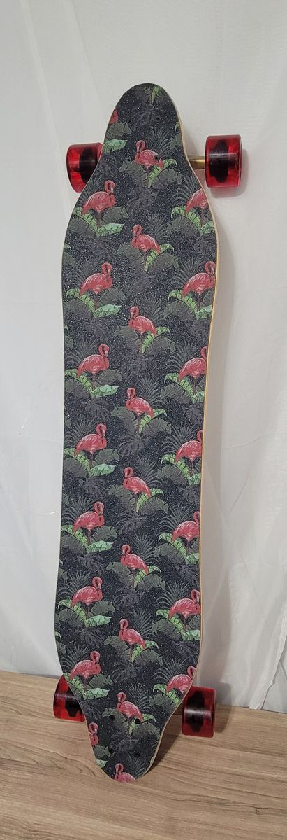 New Bamboo/fiberglass longboard complete