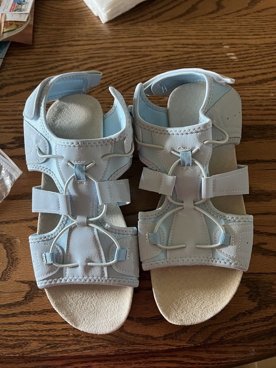 New Blue Sandals