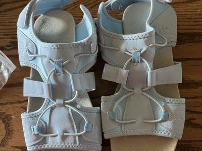 New Blue Sandals