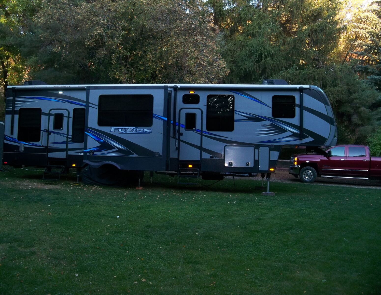 2015 Fuzion Toy Hauler