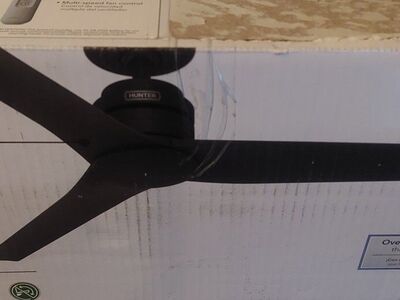 Hunter Nocturnal ceiling fan new