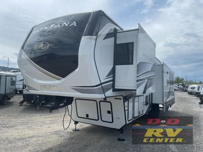 New 2025 Montana 3532SP-Power Side Patio! Full Warranty!