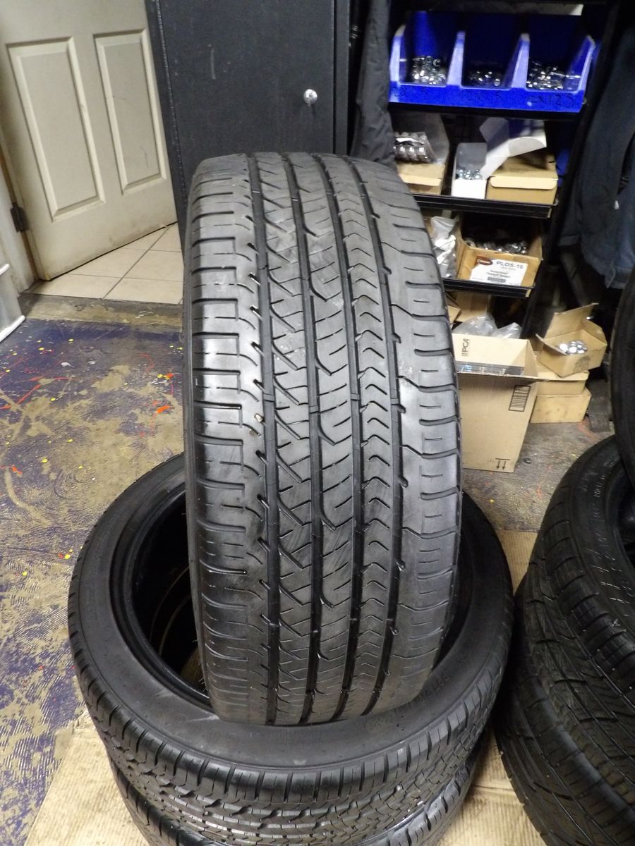 205/45R17 GOODYEAR EAGLE SPORT PAIR OF TWO USED TIRES