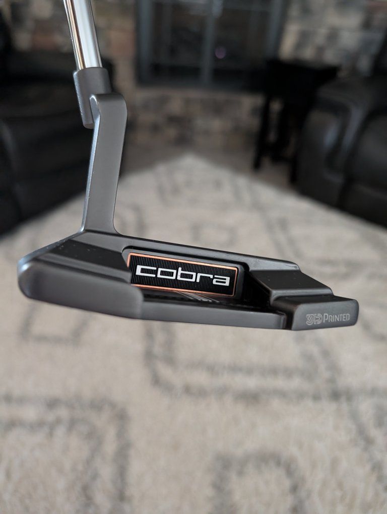 Cobra King Putter with SuperStroke Pistol 1.0 Grip & Headcover